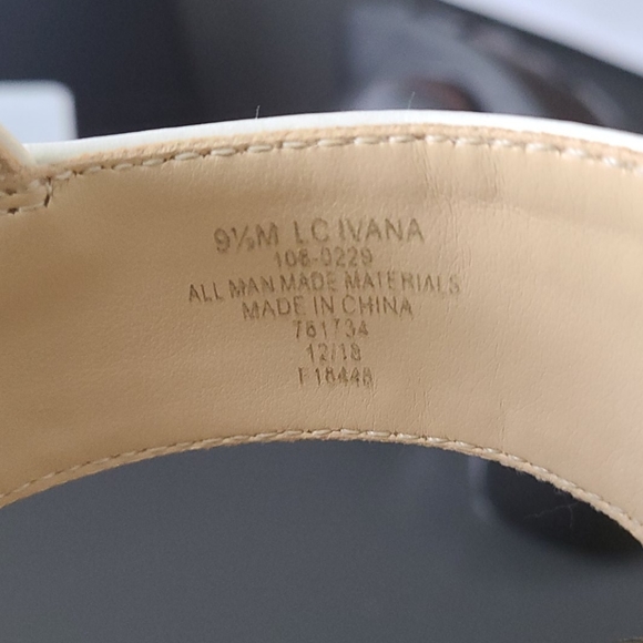 White platform wedges - Picture 3 of 4